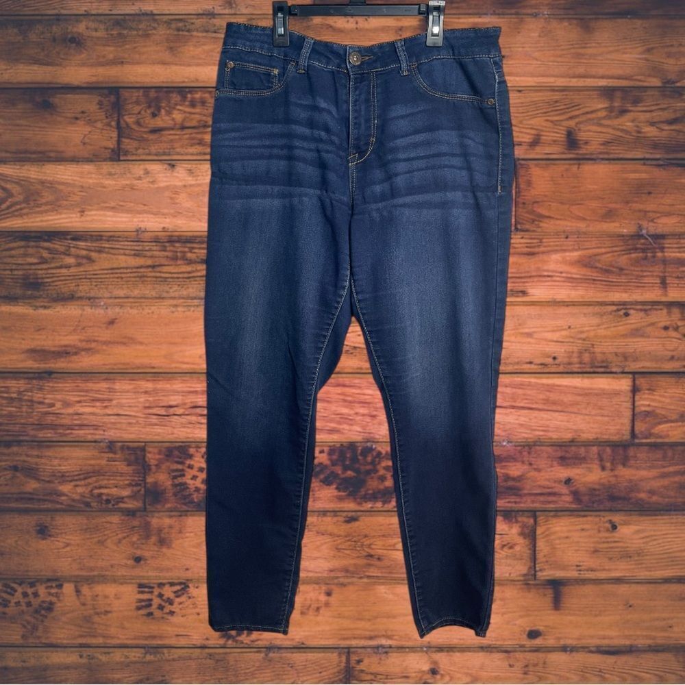 5 for $25🔥Jordache Skinny Dark Denim Jeans‎ Size 14